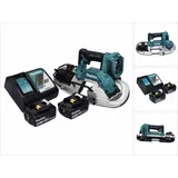 Makita DPB 183 RF Akku Bandsäge 18 V 66 mm Brushless + 2x Akku 3,0 Ah + Ladegerät