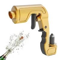 Abiemuce Champagner Spritzpistole, Bierpistole Weinspender, Champagne Spray Gun, Das Neue Champagner Pistole, Verstellbarer Champagner Weinspende für Halloween, Geburtstag, Weihnachten Party