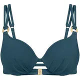 Triumph Summer Twist WP 01, Bikini Top Damen, Blau (Secret Lagoon), 40 - 40
