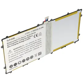 AccuCell Nachbau Akku passend für Google Nexus 10 Akku SP3496A8H, SP3496A8H(1S2P), Samsung GT-P8110, GTP8110-HA32ARB