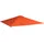 Outsunny Pavillondach Ersatzdach Pavillonabdeckung, Polyester, Orange,
