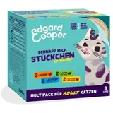 Edgard & Cooper Stückchen in Soße Multipack 8 x 85 g