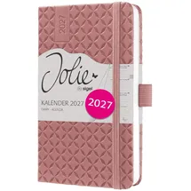Sigel Wochenkalender Jolie dunkelrot 2027