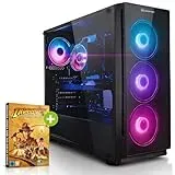 Megaport Gaming PC AMD Ryzen 7 5700X • GeForce RTX4070 12GB • 32GB DDR4 • 1000GB M.2 SSD • OHNE Betriebssystem • Luftkühlung • WLAN • Gamer PC Computer Gaming Rechner