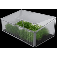 Garmio GARMIO® Frühbeet Mini Gewächshaus Allium mit Dachfenster, UV-Schutz,