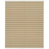 Lichtblick Plissee Klemmfix, ohne Bohren, verspannt, blickdicht - Sand