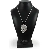 Bernhardiner, Heiliger Hund Bernarda - Hundehalskette, Hundeanhänger An Silberkette, Schmuckunikate Von Art-dog