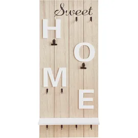 Home Affaire Garderobenleiste Sweet Home Beige