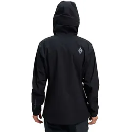 Black Diamond Strataline Stretch Shell Jacke - Black - M