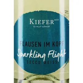 Weingut Friedrich Kiefer Sparkling Flight Secco Weiß 'Flausen im Kopf'