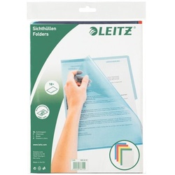 Leitz Sichthüllen »Standard« 40006099 - farbig (5 Farben) mehrfarbig, 22x31.2 cm