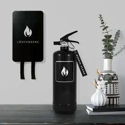 Feuerlöscher Classic 2 kg - Schwarz