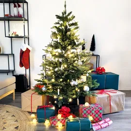 Svita Künstlicher Weihnachtsbaum hochwertig Tannenbaum Kunstbaum PE PVC 210 cm