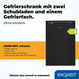 GGV Exquisit GS581-051C schwarz