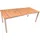 Garden Pleasure DALLAS Gartentisch 200 x 90 x 75 cm Braun