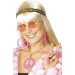 Hippie Set Summer Of Love 4-teilig - OS