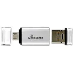 MEDIARANGE USB Stick 16GB 2.0+MicroUSB MR931-2