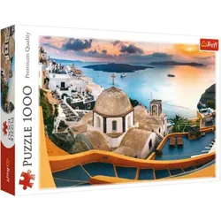 TREFL 10445 Puzzle 1000 Teile Märchenhaftes Santorini