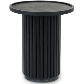 Idimex Sarda Schwarz Mangoholz 46 x 53 x 46 cm