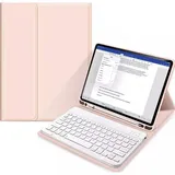 TECH-PROTECT SC Pen + Tastaturhülle für Apple iPad 10,9" (2022) Pink
