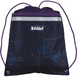 Scout Alpha Safety Light Schulranzen-Set 5-teilig Spooky Starlight