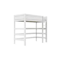 Lifetime Hochbett mit Leiter 120 cm Kiefer weiß