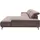 Musterring Eckcouch Leder 3-Sitzer Grau