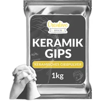 Creative Deco Gießpulver 1 kg weiß