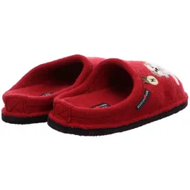 HAFLINGER Flair Fido Pantoffeln Rot 41