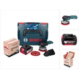 Bosch GEX 18V-125 inkl. 1x Akku 5,0 Ah + Toolbrothers Turtle Schleifset + L-Boxx