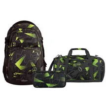 Coocazoo PORTER Schulrucksack-Set 3tlg