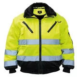 Korntex KXPJ | Pilot Jacket, Vier-in-eins Pilotenjacke - Farbe: Signal Yellow - Größe: 3XL - Gelb