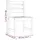 vidaXL Gartenstuhl 58,9 x 99,2 x 90 cm braun 6 St.