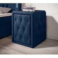 Luxusbetten24 Baidani Nachttisch Nachttisch Josy, mit Schublade blau