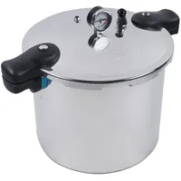 Thickened Explosion Proof Pressure Cooker 22 Liter Schnellkochtopf Aluminium Druckkoche Schnellkochtopf Induktion großes Kochsignal abnehmbarer Deckelgriff für das Wohnen in der Wohnung, Camping, Cara