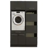 laundreezy Mehrzweckschrank-Set »LAUNDREEZY LDSK5«, Breite 117,5 cm