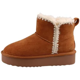 Dockers by Gerli Damen Stiefelette gefüttert Braun - 40