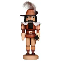 Christian Ulbricht Nussknacker Musketier 35 cm beige