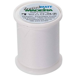 MADEIRA Stickgarn "Frosted Matt", Stärke: 40, 500m-Spule, bright white