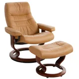 Stressless Stressless® Relaxsessel »Opal«, (Set, Relaxsessel mit Hocker), mit Hocker, mit Classic Base, Größe L, mit Schlaffunktion