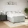 vidaXL Boxspringbett 140 x 200 cm Hellgrau