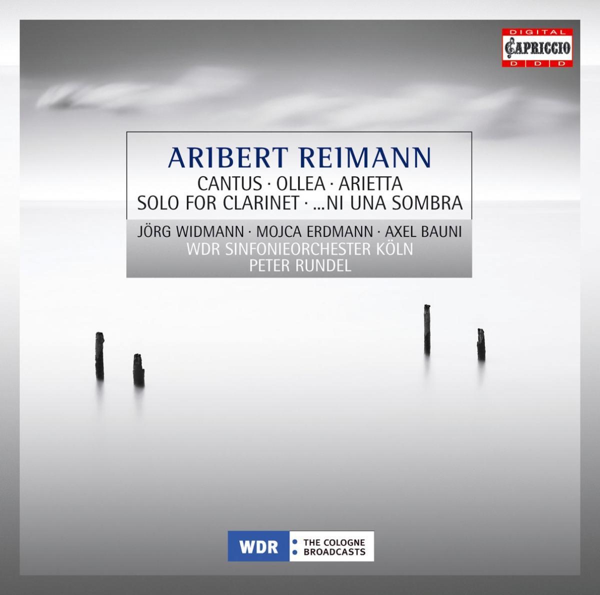 Cantus/Ollea/Arietta/Solo/Ni Una Sombra - Widmann  Erdmann  Bauni  Rundel. (CD)