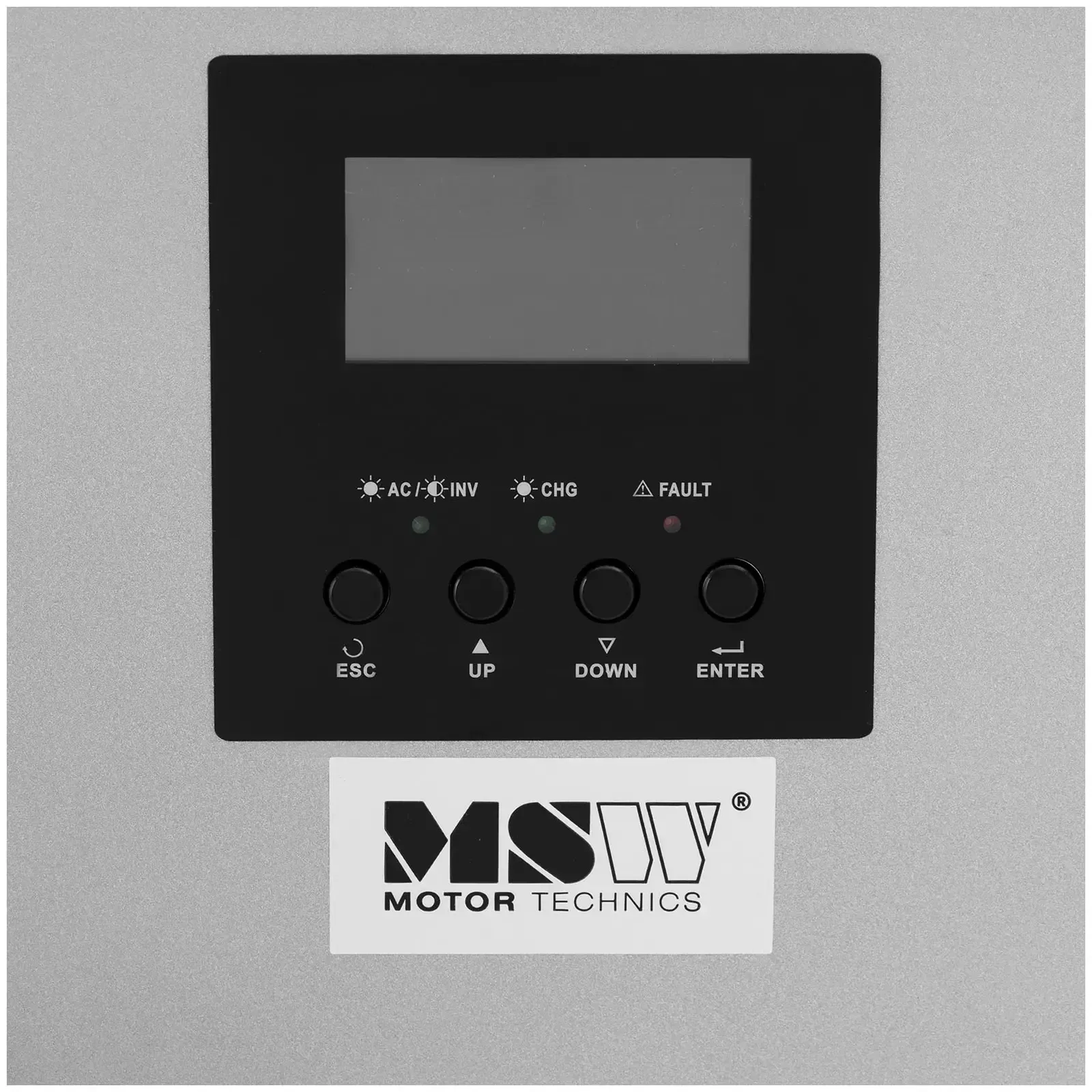 MSW Wechselrichter Solar - Off-Grid - 2000 VA - LCD - 98 % Effizienz - MPPT / USV S-POWER UPS 1600 PSW