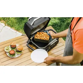 Ninja Grillkorb 23 x 16 x 8 cm Metall schwarz