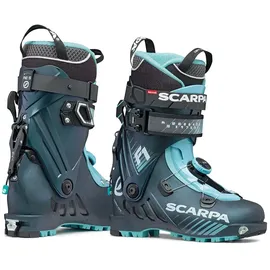 Scarpa F1 Damen Tourenskischuh Anthrazit/Aqua 25