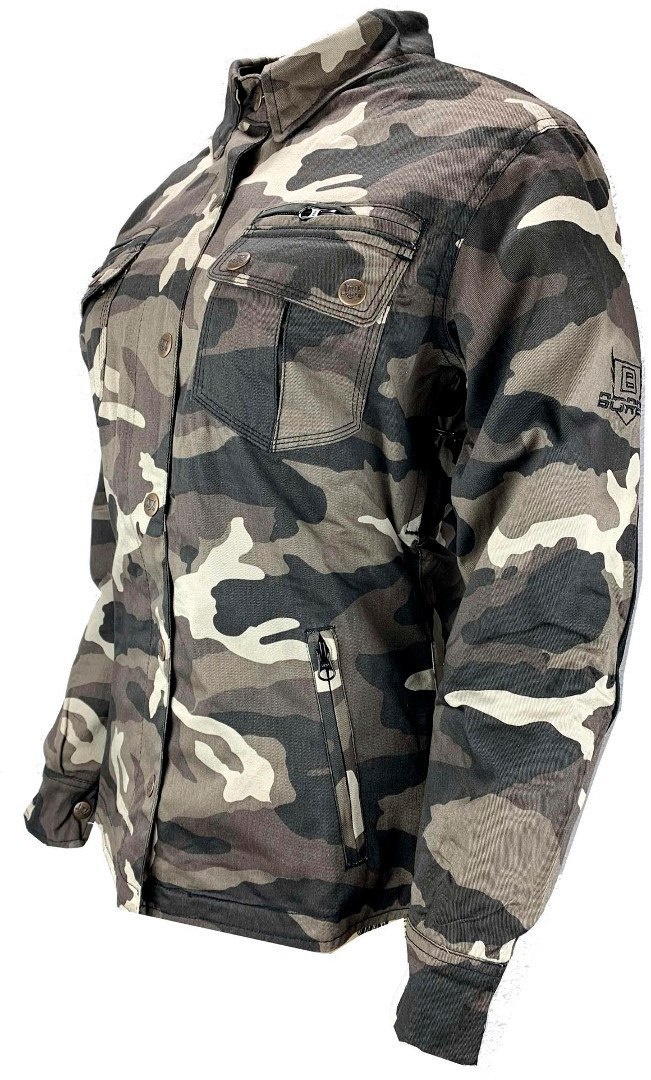 Bores Military Jack Damen Textiljacke, mehrfarbig, Größe 2XS