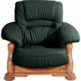 Max Winzer Max Winzer® Sessel »Texas«, mit dekorativem Holzgestell grün