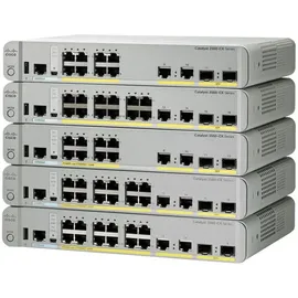 Cisco Catalyst 3560-CX Compact IP Base Desktop Gigabit Managed Switch, 14x RJ-45, 2x SFP (WS-C3560CX-12TC-S)