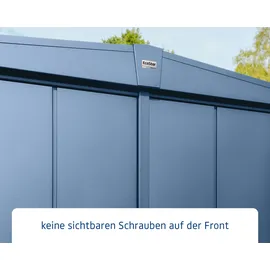 Hörmann Elegant-S Gerätehaus 2,38 x 1,08 m Taubenblau