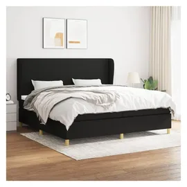vidaXL Boxspringbett 200 x 200 cm Schwarz